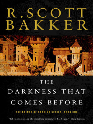 cover image of The Darkness That Comes Before
